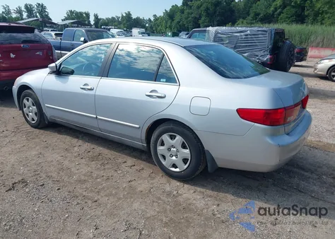 2005 Honda Accord 2.4 Lx из США, поврежденный, VIN 1HGCM55465A186804